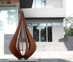 Designed And Manufactured In Perth Western Australia The Marakesh Garden Sculpture Is A Stunning Outdoor Feature Ava Outdoor Wall Art Metal Garden Art Design