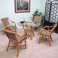 Safi Rattan Dining Furniture 5pc Set 4chairs And 1table W Glass Click Image For More Details Th Furniture Outdoor Furniture Sale Dining Room Furniture Sets