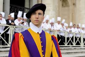In this one we go a bit obscure with perhaps the smallest but well dressed militaries out there, the vatican's pontifical swiss guard.being that we're coveri. Swiss Guards Vatican Cookbook A Delicious Revelation Chicago Sun Times