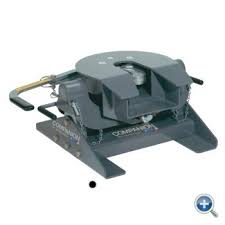 It is a large, flat plate that is shaped like a horseshoe. Companion Flat Bed 5th Wheel Hitch Low Profile 22k Hitch Warehouse