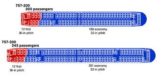 757 300 Aircraft Seating Chart The Best And Latest
