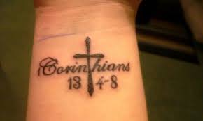 Hymn his eye is on the sparrow and verse 1 corinthians 13: Pin On Tattoos