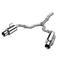 Dna Motoring Cbe Na07v6 Nrt For 2007 To 2012 Nissan Altima V6 Stainless Steel Dual 4 Rolled Tip Catback Exhaust System 08 09 10 11 Walmart Com
