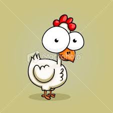 Vector Google Eyed Chicken Lots More In My Portfolio Like This Bird Doodle Chicken Art Cartoon Design
