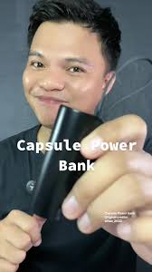 Capsule Power Bank na very handy dalhin kahit saan affordable na  pangmalakasan pa #powerbank #capsulepowerbank #5000mahpowerbank  #minipowerbank
