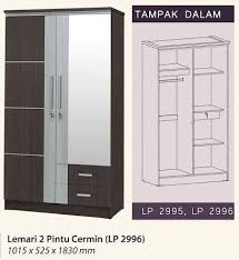 Model lemari pakaian dua pintu sliding atau sering disebut pintu geser ini bisa menghemat ruang. Jual Lemari Pakaian 2 Pintu Cermin Kab Tangerang Abhieshop Tokopedia
