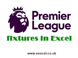 Free to play fantasy football game, set up your fantasy football team at the official premier league site. Premier League Fixtures Excel Spreadsheet Eexcel Ltd
