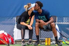 Свитолина и монфис 16 июля сыграли свадьбу в . Svitolina Monfis Svitolina Trogatelno Podderzhala Svoego Bojfrenda Posle Matcha V Avstralii Video Unian