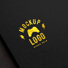 Download Free Luxury Logo Plus Black Surface Mockup In Psd Designhooks