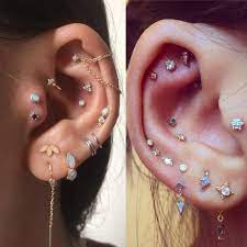 26 Ear Piercings Too Much Any I Should Take Out Any Suggestions For New Ones Piercing