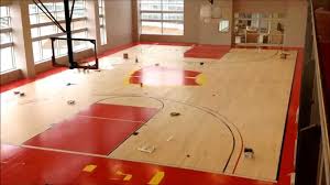 An indoor basketball court open to everybody. Building The Basketball Court At The American Center Youtube