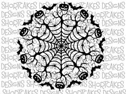 Download Digital Download Halloween Mandala Svg Png Jpeg Dxf Etsy Mandala Svg Mandala Halloween