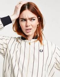 Outfits With Adidas Sweatpants Mens Amazon Prime Fred Perry Striped Bomber Jacket In White Gabinetecivil Alshops