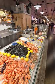 Halles Des 5 Cantons Market By Nakide Anglet France Retail Design Blog Seafood Store Seafood Market Seafood Shop