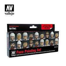Vallejo Model Color Face Painting Set