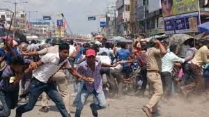 The violent naxal movement started in west bengal a. Opposition Instigating Violence In West Bengal Tmc