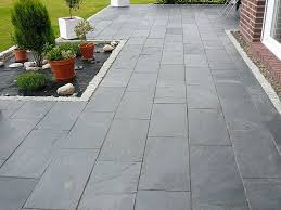 Dalle Black Rustic Terrasse Ardoise Sol Exterieur Carrelage Exterieur