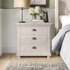 Shop for 3 drawer nightstands at walmart.com. Cream Colored Nightstand Birch Lane