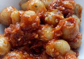 Resep bakso cilok sambal mercon enak ini pedasnya nampol di mulut ; Resep Cilok Mercon Oleh Kiki Tazkiroh Cookpad