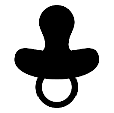 Pacifier Silhouette Baby Silhouette Silhouette Clip Art Cricut Creations