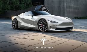 2019 Tesla Roadster Rendered On Toyota Ft 1 Concept Skeleton Carscoops Tesla Roadster New Tesla Roadster Roadsters
