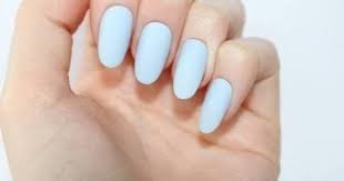 The most common pastel blue nails material is plastic. Matte Pastel Blue Oval Nails Nail Designs Nail Art Nails Stiletto Nails Acrylic Nails Oval Nails Fake Nails Fa Oval Nails Oval Acrylic Nails Fake Nails