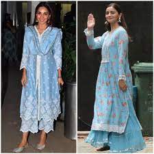 Kiara Advani to Alia Batt: 3 Celeb inspired ways to embrace ethnic suits in  shades of cool blue | PINKVILLA