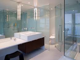 Using floor to ceiling frosted glass instead of a 2 x 4 wall with wallboard and tile saves space and bathes the bath space in lovely light. The Most Efficient Easiest Way To Clean Your Bathroom Diy