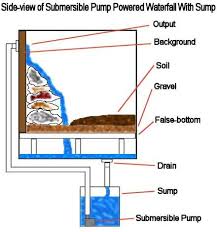 Amphibian Care Waterfalls And Drip Walls In The Terrarium Terrarium Reptile Habitat Reptile Tank