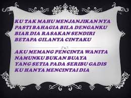 ~korus~ biarkanlah biarkan aku hidup sendirian tak ingin ku mengenangkan kisah lama biarkanlah biarkan aku hidup sendirian kerana hati ini telah dilukai. Download Lagu Irwansyah Aku Memang Pencinta Wanita High Powermusical