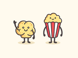 Popcorn Character Popcorn Logo Drawing Lessons For Kids Cute Cartoon Drawings