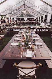 Barnwood Table Rental By Seattle Farm Tables Photos By Luma Weddings Planned And Designed By Tamara Nicole Florals By Ble Barn Wood Farm Table Rustic Table