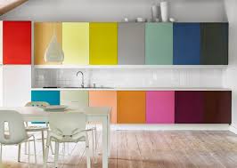 multi color kitchen