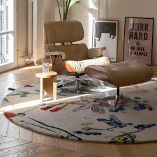 Eine riesige auswahl und sonderangebote rund um die uhr. Flora Promenade Teppich Rund Von Nanimarquina Connox