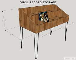 When i moved across the country a few years ago. How To Build A Diy Vinyl Record Storage Cabinet Display