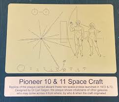 Image result for pioneer plaque