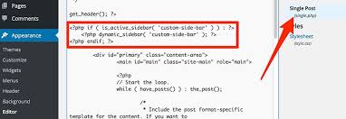 Widget is a fancy word for tools or content that you can add, arrange, and remove from the sidebar(s) of your site or blog. Add A Custom Sidebar To A Wordpress Theme