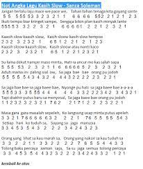 National day of reconciliation the fastest chord piano. Not Angka Lagu Kasih Slow Sanza Soleman Dunia Lirik Not Lagu