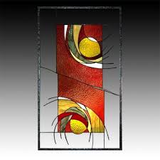 Stained Glass Window Contemporary Sketches Of A Dream By Laglass 800 00 Ibhandmade Modern Stained Glass Stained Glass Panels Stained Glass