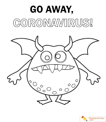Keep your kids busy doing something fun and creative by printing out free coloring pages. Coronavirus Coloring Page 02 Free Coronavirus Coloring Page