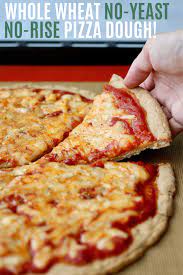 Whole Wheat No Yeast No Rise Vegan Pizza Dough Recipe Vegan Pizza Dough Vegan Pizza Pizza Recipes Dough