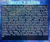 Sibling Birth Order Characteristics Chart Middle Born Children Personality Traits And Characteristics Middle Child Quotes Middle Child Birth Order