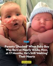 🔗: bit.ly/3MQhi3H Leading up to the scheduled delivery day, Paul and  Stacie Golebiowski knew that their son was going to be a big baby. 📷:  Courtesy of the Golebiowski Family