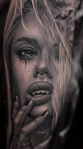 🖤 Inknation Tattoo Alert by Resident Artist @nicolasasencios 🖤 Our  incredibly talented resident artist Nicolas has just created a breathtaking  beautiful vampire tattoo, blending the haunting allure of ...