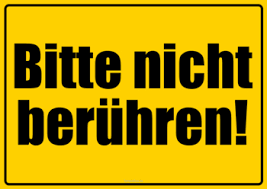 Bedruckte kartons mit vorsicht glas im online shop kaufen from www.biobiene.com. Schild Bitte Nicht Beruhren Pdf Vorlage Zum Ausdrucken