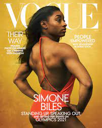 Simone biles' vogue august edition cover shoot has sparked backlash in the quality and creativity of the photos, and the internet calls for more use of black. Vogue Magazine On Twitter Simone Biles Stars On The Cover Of Our August Issue With The 2020 Olympics Postponed And A Shadow Hung Over American Gymnastics Biles Who Is Widely Regarded As The Greatest