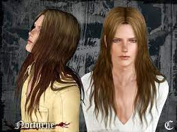 Sims 3 Male Hair Cazy Nocturne Hair Custom Content Download Sims 3 Male Hair Sims 4 Hair Male Long Hair Styles Men