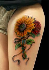 Maybe you would like to learn more about one of these? Rose And Sunflower Tattoo Designs