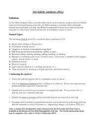 Learn vocabulary, terms and more with flashcards, games and other study tools. Job Safety Analysis Pdf Hazards Prevention