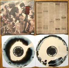 My Chemical Romance Black Parade Vinyl 2xlp Bone Black Swirl 2000 New In Hand My Chemical Romance Black Parade Vinyl